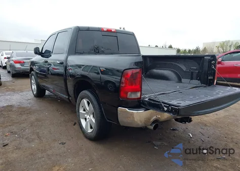 2012 Ram 1500 Slt из США, поврежденный, VIN 1C6RD7LT5CS349262